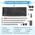 ZATOOTO Car Divider Curtain, Car Privacy Curtains, 6.56ft *4.42ft