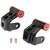TAIROD 2" Rear Drop Lowering Shackle Compatible with 2003-2013 Dodge Ram 2500 3500 2WD 4WD Leveling Kit