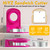 HiYZ Sandwich Cutter and Sealer - Stainless Steel Decruster Sandwich Maker - Peanut Butter and Jelly Crustless Sandwich Bread Pancake Maker Cookie Cutter for Kids Children Boys Girls