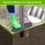 Dolibest Sod Plugger, Bulb Planter Tool with Soft Rubber Grip, Grass Plugger Tool with Stainless Steel Sharp Serrations, Sod Plugger Turf Cutter for Lawn Planting Bulbs and Grass Repair