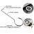 Drain Key Lifting Hook for Shower Drain Cover Removal,Linear Drain Grate Puller for Easy Clean,Stainless Steel Protector Extractor Tool