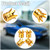 MEAJOO 4PCS Crown Style Tire Valve Stem Caps, Air Caps Cover, Aluminum Alloy Dustproof and Waterproof Valve Caps Cover fits Cars, Trucks, Bikes, Motorcycles, Bicycles Tire Caps(Gold)