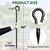 48 Inch Rebar Stakes 1/2" Diameter 6 Pack Steel Ground Anchors with Loop