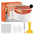 Wood Filler Putty Black Paintable, Stainable, Sandable Repair Kit 7 Ounce