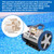 Anlvxin 【Upgraded】 Pool Cleaner Vacuum Impeller PVXH038SA Replacement for Hayward AquaNaut 200 400 450 Poolvergnuegen Turbine 6-Vane Kit