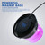 PKINGLAKE Purple Rooftop Beacon Strobe Lights w/Magnetic Base, 1-Pcs