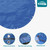 TARPAL 14ft Round tarp Waterproof 8mil Poly Circle Tarps with Accessories