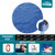 TARPAL 14ft Round tarp Waterproof 8mil Poly Circle Tarps with Accessories