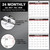 Calendar 2027-2028 - 3 Month Wall Calendar Vertical(Folded in a Month)