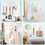 Adhesive Hooks for Hanging, 24 Pack Heavy Duty Wall Utility Self Adhesive