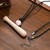 Catuni Baseball Necklace Baseball Bat Necklace Wooden Bat Pendant Women Men Sport Team Gift Baseball Gift Jewelry