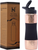 Pure Copper Water Bottle with Sipper Cherry Black, 900 Ml Capacity (30.4 US Fl O