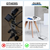 "Recessed Flat Hidden Floor Electrical Outlet Kit, Hidden Duplex 2 * 15A Tamper-R Color: Black, Size: 2*15A Tr+1*Usb"