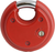 Red Disc Lock for Storage Unit 4 Digit Combination Lock Outdoor Padlock Weatherp