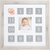 "Rustic First Year Baby Milestone Photo Frame Style: Rustic First Year Frame"