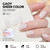 GAOY Jelly Gel Nail Polish, 16ml Sheer Translucent Soak Off Gel Polish, UV Light Cure for Nail Art DIY, 2899 Jelly White