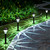 GIGALUMI 12 Pack Solar Lights Outdoor Waterproof, Solar Garden Lights