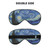 Starry Night Sleep Mask Eye Mask with Adjustable Strap Eye Sleep Shade Cover Blocks Light for Women Men Airplane Travel Nap