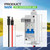 Solar Panel Disconnect Switch, CGELE 63 Amp DC 1000V Breaker Box PV Disconnect Switch Miniature Circuit Breaker with IP65 Waterproof Box-Upgrade