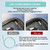 Auto Sunroof Drain Cleaning Tool, Tube Cleaning Brush Slim Drain Dredging Tool, Flexible Drain Brush Long Pipe Cleaners, Pipe Drain Dredge Cleaning Tool for Car Sunroof, Windshield Drain Hole (118")