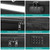 BALEINE Fireproof Document Box with Lock, Portable Fireproof Document Bag Waterproof Fire Proof File Boxes for Documents, File Organizer Box for Important Paperwork (Black, 16''x12.5''x11.5'')