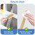 8Pcs Rubber Caulking Tool Set,Caulking Finishing Tool,Grout Sealant Caulk Spatula Set,Reusable Caulk Tool,Multifunctional Silicone Sealant Caulking Spatula Tool for Kitchen Bathroom Window /4 Size