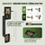 Moquin Square Front Door Handle Set, Heavy Duty Entry Door Handleset with Keys, Exterior Door Lock with Single Cylinder Deadbolt, Matte Black Reversible Door Lock for Right & Left Door