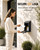 Uniclife Black Metal Donation Box, Wall Mounted Mailbox for Outside