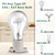 Surface Mount Light Socket,E26 Medium Screw Porcelain Bulb Socket,Cleat Lamp Socket with Two Hole Flanged Mounting,Keyless Sockets with 6" Leads (2)