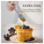 Kikcoin 43 PCS Silicone Kitchen Utensils Set, Cooking Utensils Set, Gray