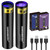 DARKBEAM UV Flashlight 365nm & 395nm Black Light Woods Lamp Ringworm 2 Pack