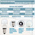 CZECHENG 2PCS W11518235 W11160686 Refrigerator LED Lamp Light Bulb Replacement 120V 2W Fits for Whirlpool Kenmore Refrigerator Bulb W10865839, WPW10473925, W10473925, W10574850, W10809515