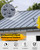 Xmntdo Polyurethane Waterproof Coating Black, 1 Gallon, Roof Sealant Waterproof Coating for Flat & Matal Roofs, Foundations, Concretes, Indoor and Outdoor Leak Repair Basement Sealer Waterproofing