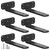 SKYSEN 4 Pack 10" Floating Shelf Bracket, Shelves Brackets, Wood Shelving Brackets Hardware - Heavy Duty - 4/6/8/10/12 inch - Real Hidden Bracket Design（tzj10-4）
