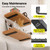 SKYSEN 4 Pack 10" Floating Shelf Bracket, Shelves Brackets, Wood Shelving Brackets Hardware - Heavy Duty - 4/6/8/10/12 inch - Real Hidden Bracket Design（tzj10-4）