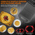 Baker's Friend Multi Shapes Waffle Iron, A Combo of Mini Waffle Maker, American Classic Waffle Maker, Belgian Waffle Machine Thick & Chaffle Maker, Waflera Electrica, With 2 Silicone Molds, Graphite