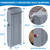 JYINCPED Dock Bumpers Fenders,Boat Dock Bumpers for Edge&Side, 2 Pack, Gray
