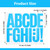 3 Inch Letter Stickers, Vinyl Self Adhesive Alphabet Number -12 Sheets Blue