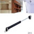 8" Length Gas Strut, 30N/7 lb Hydraulic Air Prop Lift Support Cabinet Hinge Kitchen Cabinet Door Air Spring Door Impact Cabinet Hinge Black, (2 Sets)