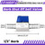 2Pack 1/2" Hose ID Barb Mini Ball Valve with Clamps Kit