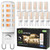 TJOY 12 Pack Dimmable G9 LED Bulb, 40 Watt Eq 4W, 2700K Soft Warm White