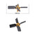 HIEMTE CNC Chip Clearing Fan Tool，Milling Chip Fan Scrap Cleaner Blowing Dust Device CNC Tool Chip Removal Machine Cleaning for Milling Machining and Milling Centers