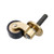 Semetall Solid Brass Swivel Caster with Rubber Wheels Set of 4