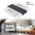 Home Bed Bridge, Twin to King Mattress Connector Converter Kit with Split King Bed Ga-p Filler Mattress Connector Adjustable Strap with Anti Slip Dual Loop Design to Create King and Queen (Black)