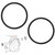 R0586300 Large VITON Collar O-Rings Good Seal, No Leaks Replacement for The Zodiac Nature 2 Fusion, Inground, Vision Aboveground, Fusion Soft, Vision Pro Above Ground