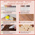 DEWEL Furniture Markers Touch Up, 24 Colors Wood Markers Furniture Repair with Polish Wax, Upgrade Furniture Repair Kit, Repair Pens for Scratches, Floor, Table, Cabinet, Bedpost