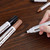 DEWEL Furniture Markers Touch Up, 24 Colors Wood Markers Furniture Repair with Polish Wax, Upgrade Furniture Repair Kit, Repair Pens for Scratches, Floor, Table, Cabinet, Bedpost