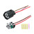 Anxingo 902-209 Cooling Fan Control Module Connector Plug Wire Harness, Replacement for Lincoln MKX, Replacement for Ford Edge Focus Mondeo S-Max Transit Galaxy, Replaces 6W1Z8B658AC