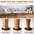 Felt Furniture Sliders for Hardwood Floors Protectors, PISAO 16 PCS 3 ½” Heavy Duty Furniture Pads Movers for Hard Surfaces - Chair Leg Protectors, Move Large Furniture Easily