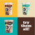 Don't Worry Meringue Cookies, Double Chocolate, Mint Chocolate, Hazelnut